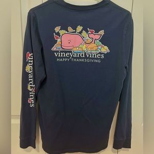 Kids XL vineyard vines thanksgiving long sleeve